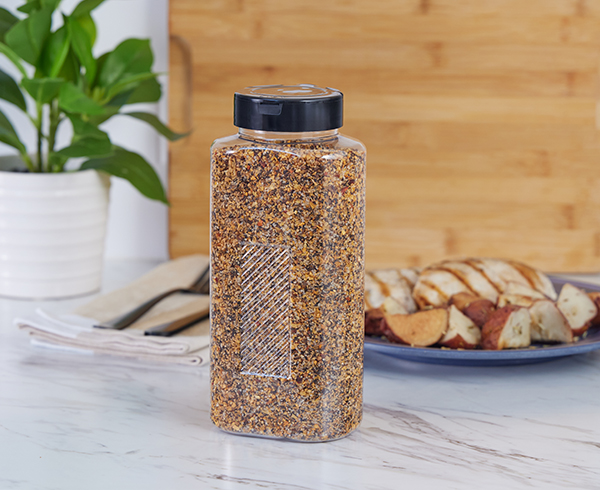 special spice bottle with seasoning