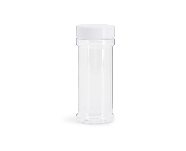 13 oz spice bottle with white cap