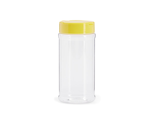 16 oz spice bottle with yellow cap