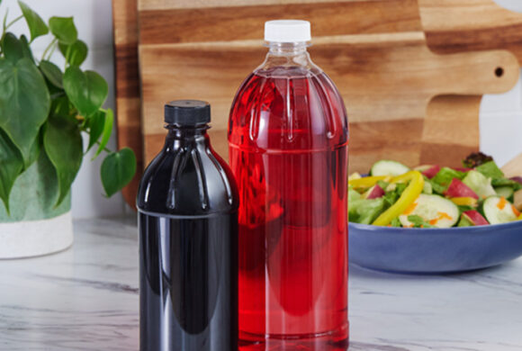 vinegar bottles